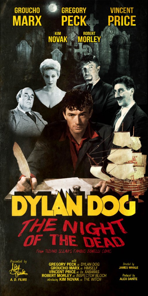Dylan Dog 1951 comics casting call di alex dante